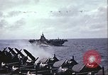 Image of USS Essex Pacific Ocean, 1944, second 17 stock footage video 65675065642