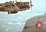 Image of American aircraft Pacific Ocean, 1943, second 7 stock footage video 65675065652