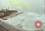Image of American aircraft Pacific Ocean, 1943, second 39 stock footage video 65675065652