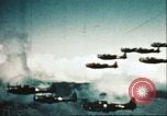 Standbild amerikanische Flugzeuge Philippinen, 1943, aus Sekunde 16 historischem Filmmaterial Videoclip 65675065655