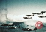 Standbild amerikanische Flugzeuge Philippinen, 1943, aus Sekunde 17 historischem Filmmaterial Videoclip 65675065655