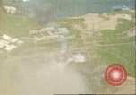 Image of gun camera footage US aircraft strafing Japanese installations World W Pacific Theater, 1945, second 4 stock footage video 65675065661