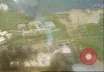 Image of gun camera footage US aircraft strafing Japanese installations World W Pacific Theater, 1945, second 5 stock footage video 65675065661