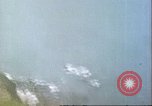 Image of gun camera footage US aircraft strafing Japanese installations World W Pacific Theater, 1945, second 6 stock footage video 65675065661