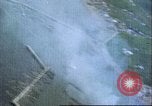 Image of gun camera footage US aircraft strafing Japanese installations World W Pacific Theater, 1945, second 53 stock footage video 65675065661