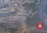 Image of US aircraft gun camera footage World War 2 strafing Japanese targets Japan, 1945, second 32 stock footage video 65675065662