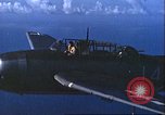 Standbild Bombardierung japanische Insel Shikoku Japan, 1945, aus Sekunde 14 historischem Filmmaterial Videoclip 65675065668