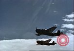 Standbild Bombardierung japanische Insel Shikoku Japan, 1945, aus Sekunde 22 historischem Filmmaterial Videoclip 65675065668