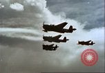 Standbild Bombardierung japanische Insel Shikoku Japan, 1945, aus Sekunde 33 historischem Filmmaterial Videoclip 65675065668