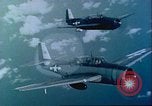 Standbild TBM Rächer Flugzeuge Pacific Theater, 1944, aus Sekunde 59 historischem Filmmaterial Videoclip 65675065669