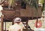 Image of native village Pacific Theater, 1944, second 19 stock footage video 65675065674