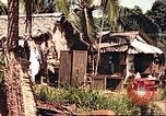 Image of native village Pacific Theater, 1944, second 49 stock footage video 65675065674
