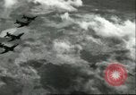 Standbild amerikanische Flugzeuge Pacific Theater, 1947, aus Sekunde 3 historischem Filmmaterial Videoclip 65675065678