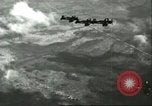 Standbild amerikanische Flugzeuge Pacific Theater, 1947, aus Sekunde 16 historischem Filmmaterial Videoclip 65675065678