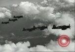 Standbild amerikanische Flugzeuge Pacific Theater, 1947, aus Sekunde 61 historischem Filmmaterial Videoclip 65675065678