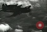 Standbild F4U Corsair Pacific Theater, 1947, aus Sekunde 59 historischem Filmmaterial Videoclip 65675065679
