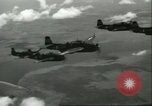Standbild TBM Avenger Pacific Theater, 1947, aus Sekunde 50 historischem Filmmaterial Videoclip 65675065680