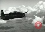 Standbild TBM Avenger Pacific Theater, 1947, aus Sekunde 32 historischem Filmmaterial Videoclip 65675065681