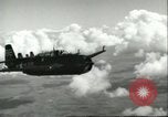Standbild TBM Avenger Pacific Theater, 1947, aus Sekunde 40 historischem Filmmaterial Videoclip 65675065681
