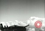 Standbild TBM Avenger Pacific Theater, 1947, aus Sekunde 49 historischem Filmmaterial Videoclip 65675065681