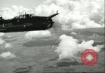 Standbild TBM Avenger Pacific Theater, 1947, aus Sekunde 56 historischem Filmmaterial Videoclip 65675065681