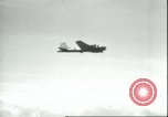 Image of film illustrating air sea rescue of crew from ditched B-17 aircraft Pacific Ocean, 1945, second 4 stock footage video 65675065682