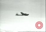 Image of film illustrating air sea rescue of crew from ditched B-17 aircraft Pacific Ocean, 1945, second 5 stock footage video 65675065682