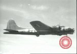Image of film illustrating air sea rescue of crew from ditched B-17 aircraft Pacific Ocean, 1945, second 8 stock footage video 65675065682