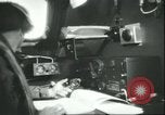 Image of film illustrating air sea rescue of crew from ditched B-17 aircraft Pacific Ocean, 1945, second 18 stock footage video 65675065682