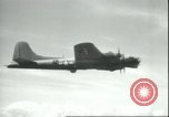 Image of film illustrating air sea rescue of crew from ditched B-17 aircraft Pacific Ocean, 1945, second 24 stock footage video 65675065682