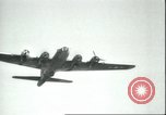 Image of film illustrating air sea rescue of crew from ditched B-17 aircraft Pacific Ocean, 1945, second 25 stock footage video 65675065682