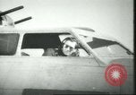 Image of film illustrating air sea rescue of crew from ditched B-17 aircraft Pacific Ocean, 1945, second 30 stock footage video 65675065682