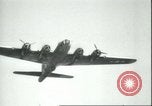 Image of film illustrating air sea rescue of crew from ditched B-17 aircraft Pacific Ocean, 1945, second 34 stock footage video 65675065682