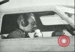 Image of film illustrating air sea rescue of crew from ditched B-17 aircraft Pacific Ocean, 1945, second 36 stock footage video 65675065682