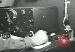 Image of film illustrating air sea rescue of crew from ditched B-17 aircraft Pacific Ocean, 1945, second 40 stock footage video 65675065682