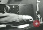 Image of film illustrating air sea rescue of crew from ditched B-17 aircraft Pacific Ocean, 1945, second 42 stock footage video 65675065682