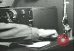 Image of film illustrating air sea rescue of crew from ditched B-17 aircraft Pacific Ocean, 1945, second 43 stock footage video 65675065682