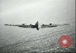 Image of film illustrating air sea rescue of crew from ditched B-17 aircraft Pacific Ocean, 1945, second 48 stock footage video 65675065682