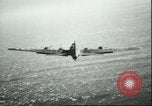 Image of film illustrating air sea rescue of crew from ditched B-17 aircraft Pacific Ocean, 1945, second 54 stock footage video 65675065682