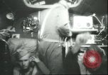 Image of film illustrating air sea rescue of crew from ditched B-17 aircraft Pacific Ocean, 1945, second 61 stock footage video 65675065682