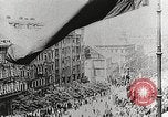 Image of Czechoslovakian Independence celebrations Prague Czechoslovakia, 1918, second 60 stock footage video 65675065692