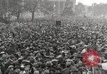 Image of Germans demonstrate against Treaty of Versailles Berlin Germany, 1919, second 22 stock footage video 65675065699