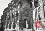 Standbild beschädigte Reichstag Berlin Deutschland, 1945, aus Sekunde 37 historischem Filmmaterial Videoclip 65675065702