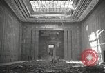 Image of damaged Reich Chancellery Berlin Germany, 1945, second 6 stock footage video 65675065703