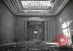 Image of damaged Reich Chancellery Berlin Germany, 1945, second 11 stock footage video 65675065703