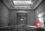Image of damaged Reich Chancellery Berlin Germany, 1945, second 12 stock footage video 65675065703