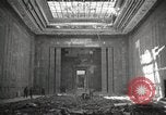 Image of damaged Reich Chancellery Berlin Germany, 1945, second 14 stock footage video 65675065703