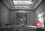 Image of damaged Reich Chancellery Berlin Germany, 1945, second 16 stock footage video 65675065703
