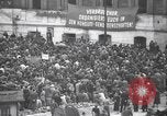 Standbild kommunistische Demonstration Berlin Deutschland, 1949, aus Sekunde 48 historischem Filmmaterial Videoclip 65675065705