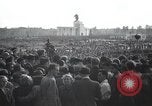Standbild politischen Kundgebung Berlin Deutschland, 1949, aus Sekunde 29 historischem Filmmaterial Videoclip 65675065706